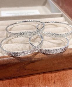 Fortune Coin Bangle Bracelet | Solid Sterling Silver Wealth-Inspired Design